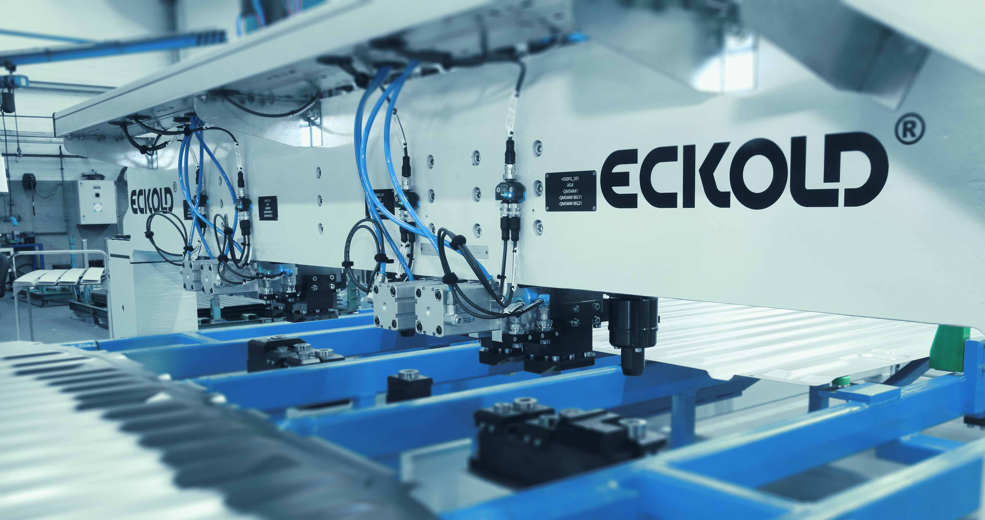 ECKOLD machines in operation: Punching